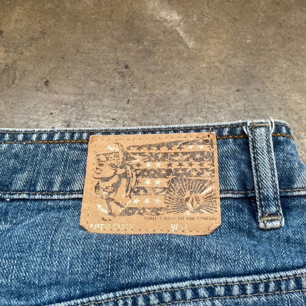 Volcom Blue Relaxed Jeans Classic Denim Style